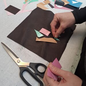 Workshop 'printtechnieken op leer' - Afbeelding 2