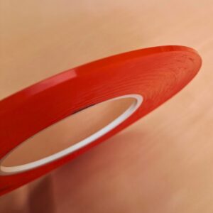 dubbelzijdige tape rood 3mm