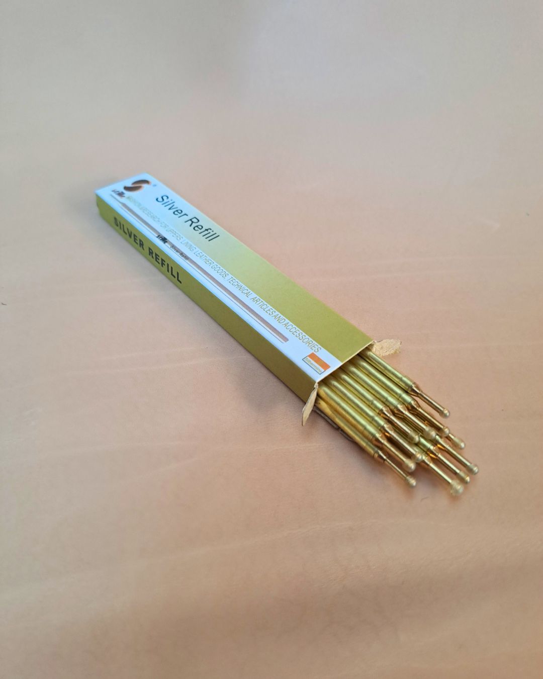 zilverstift refill leer