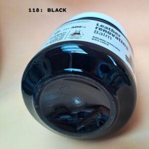 leather renovating balm black