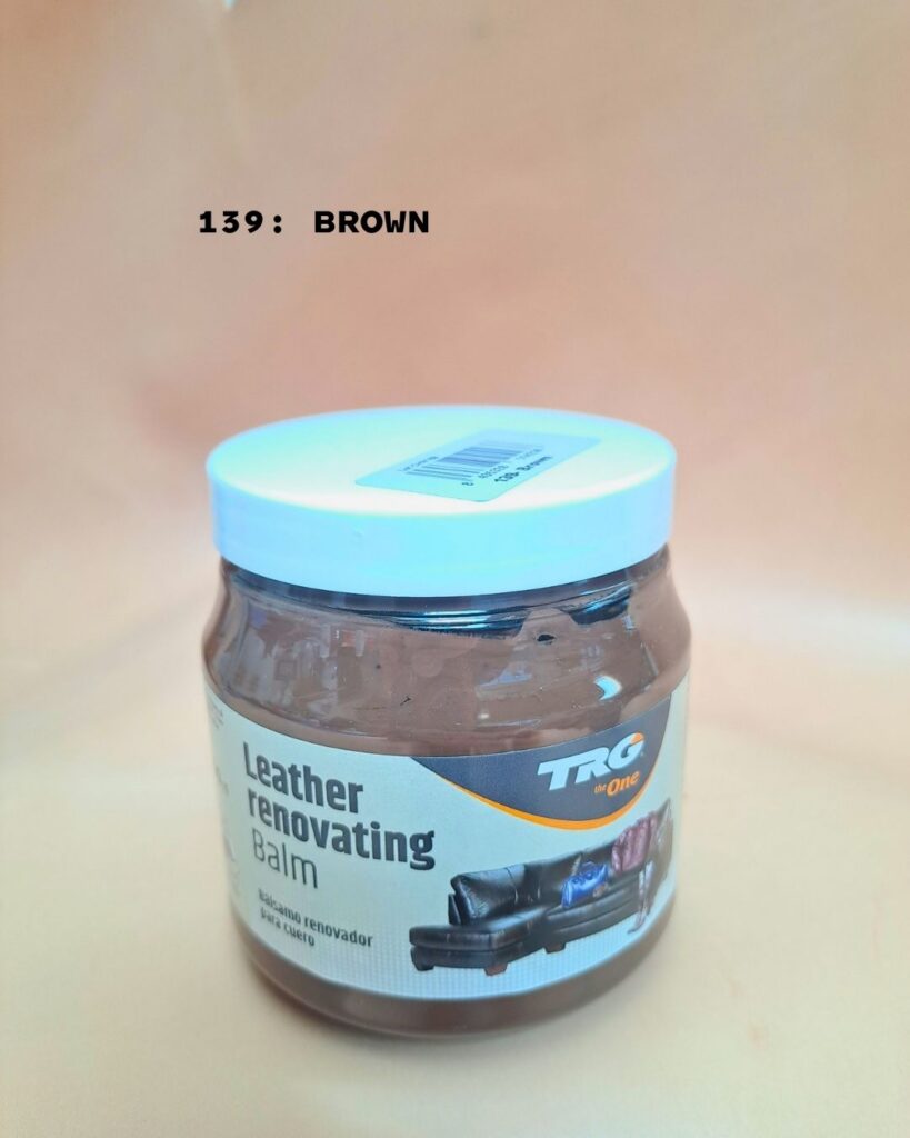 leather renovating balm brown