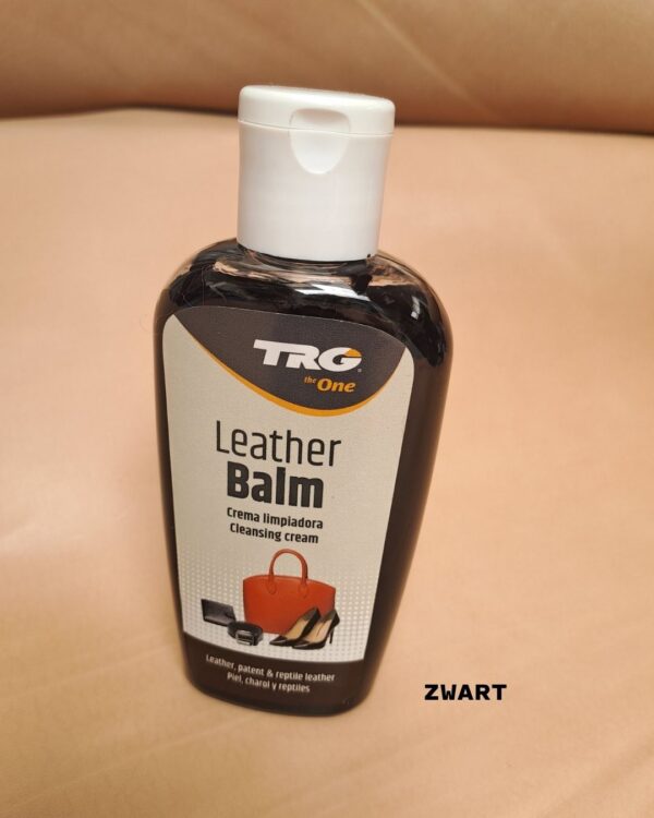 leather balm zwart