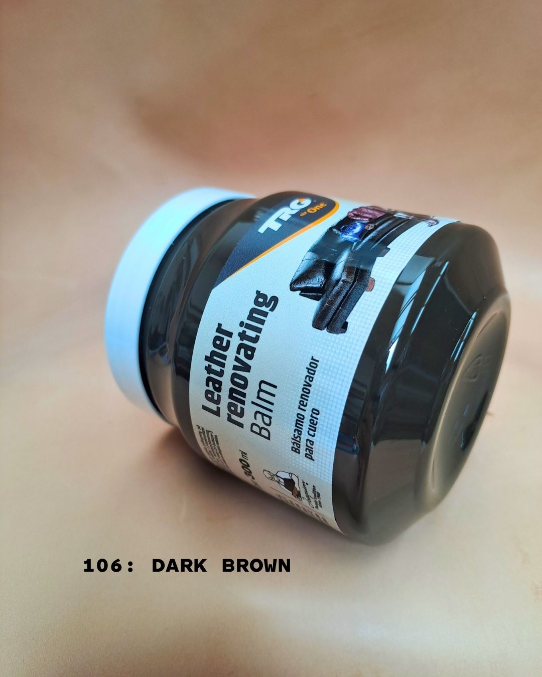 leather renovating balm dark brown