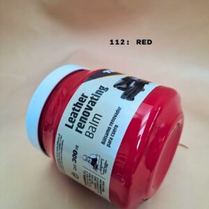 leather renovating balm red