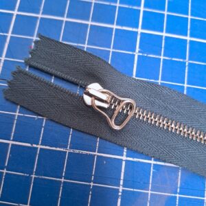 Rits M3 blauw-grijs 12cm