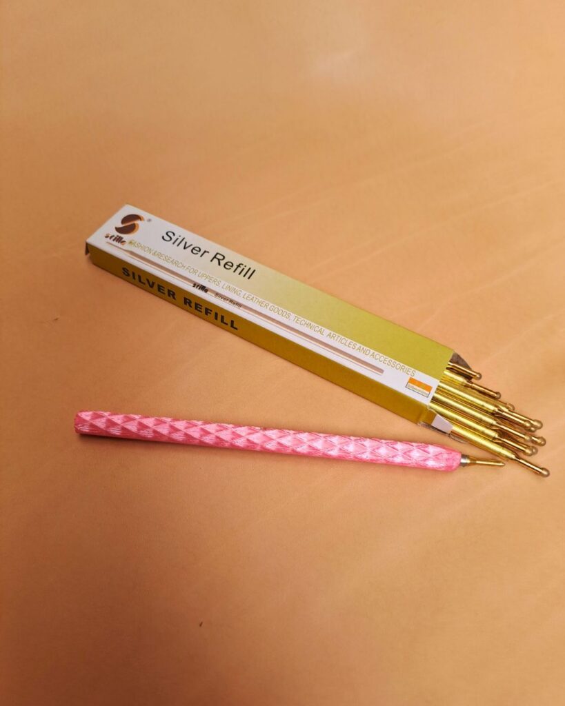 zilverstift houder roze