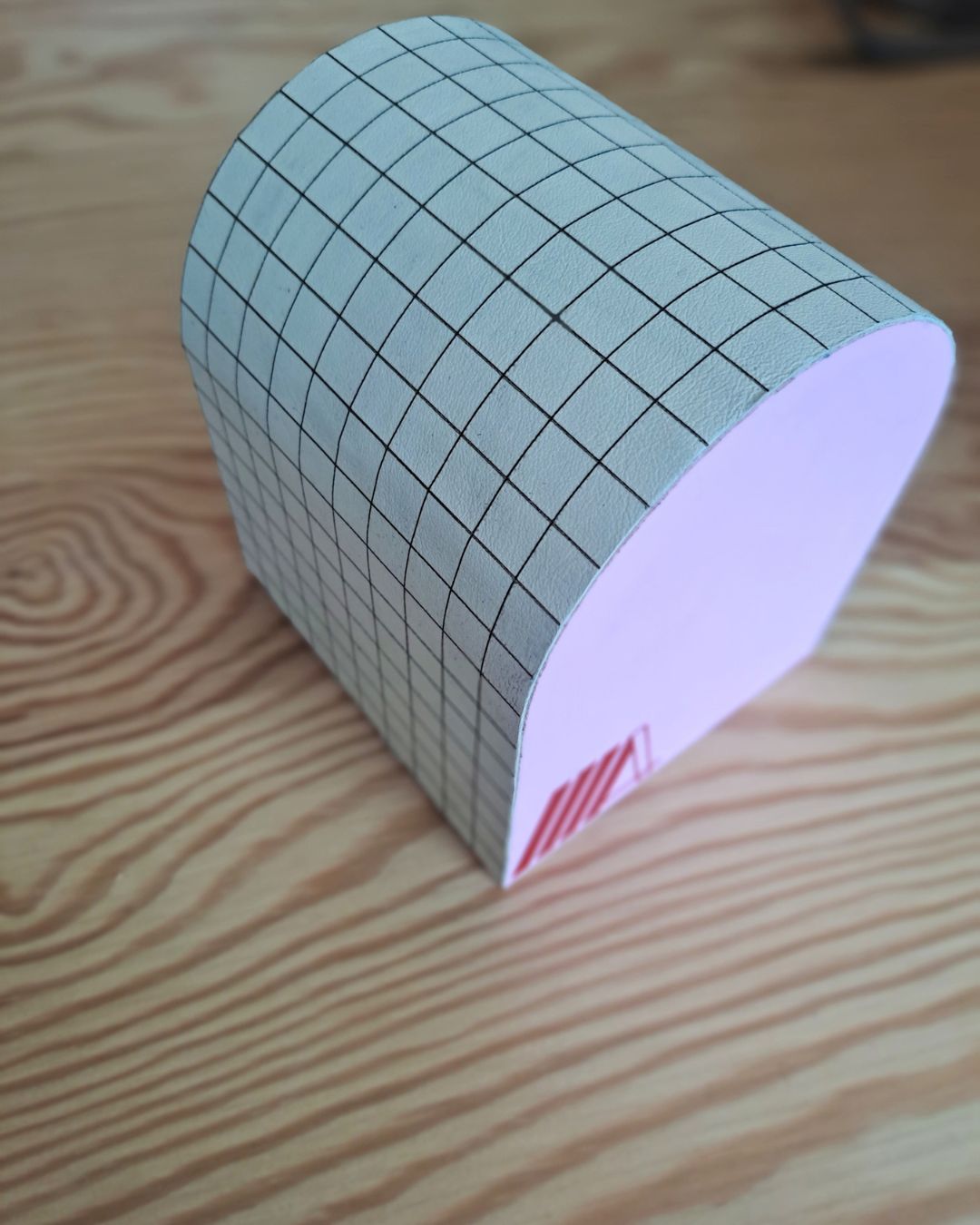 1cm grid voor lijmvorm